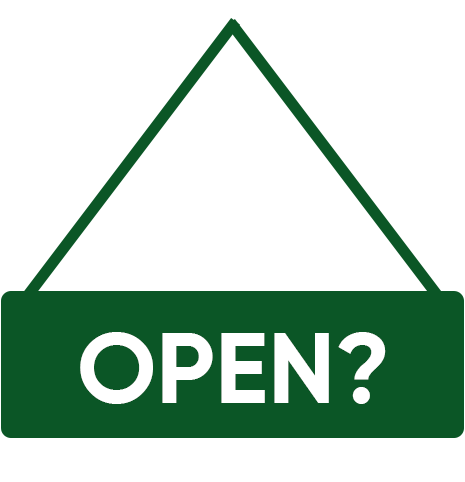 Open with a question mark sign.